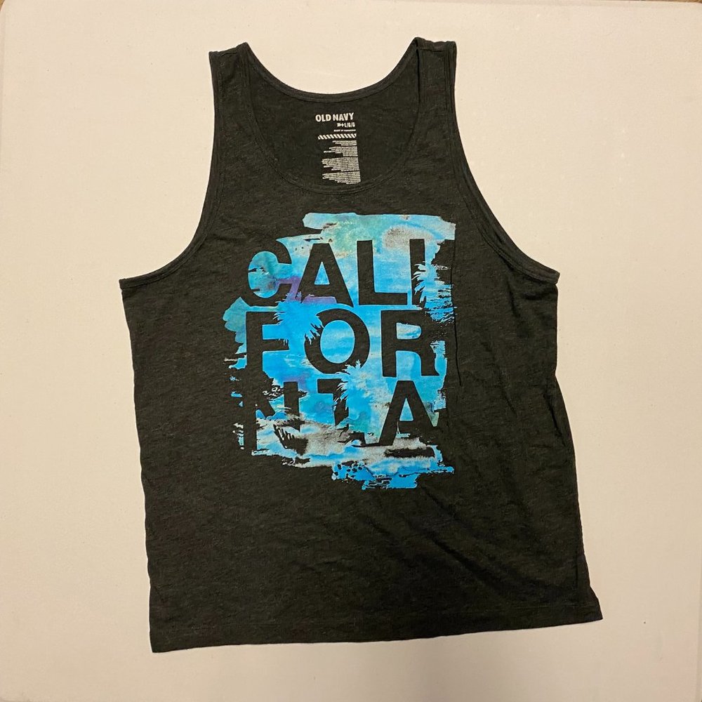 Old Navy | Tank-top | Lg | Dark Grey | Like New